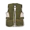 Allen Co Ace Shooting Vest, Ambidextrous, X-Large/2-XL, Olive/Tan 22612 - alternate 1